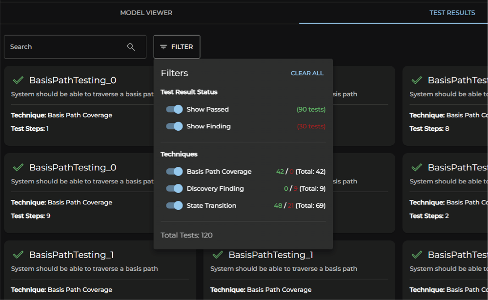 Use Testaify's powerful filters to drill into issues that need your attention.