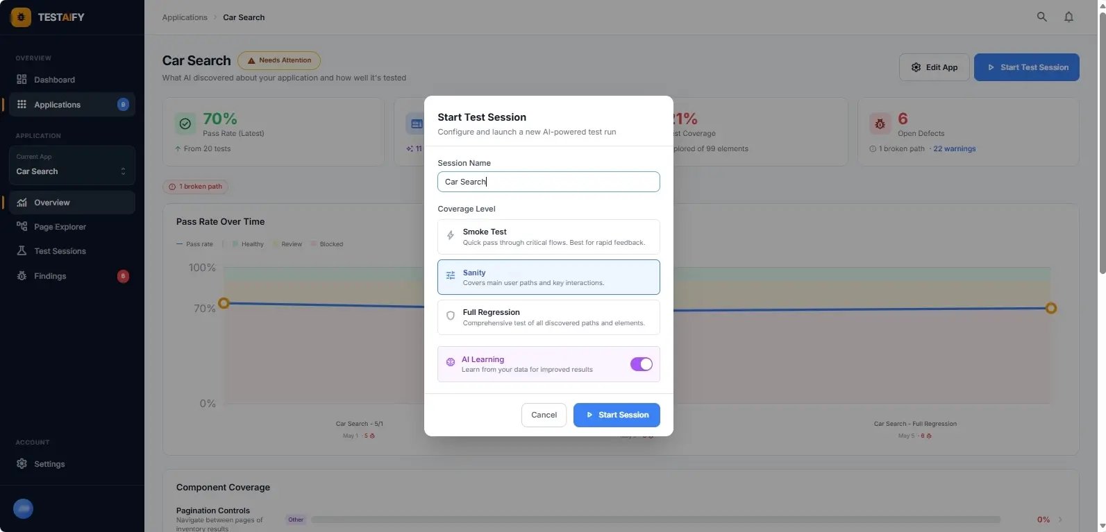 Running_tests