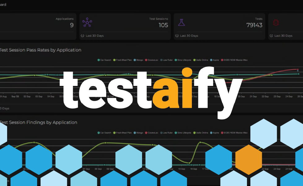 Testaify's dashboards help you to visualize app quality in new ways and over time.
