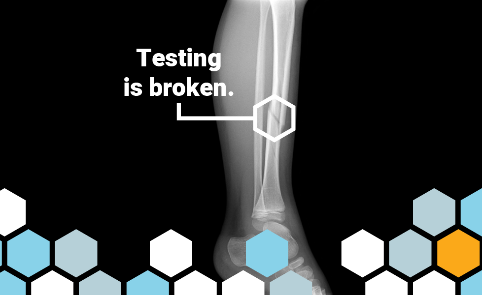 Testing is broken. Continuous functional testing is out of reach. Or is it? This broken bone can be set right with Testaify, our AI-first testing platform.